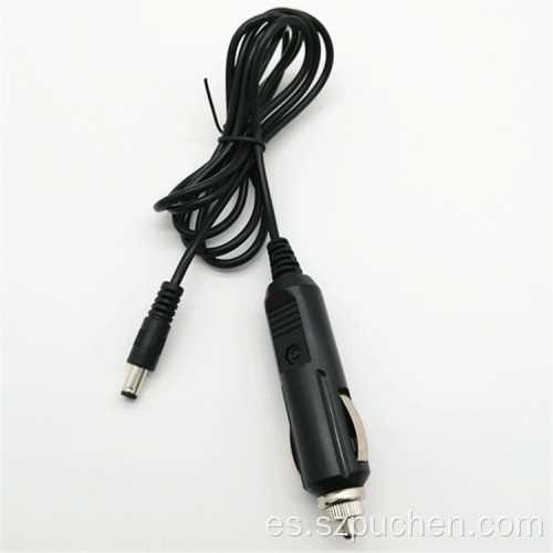 Cable de CC de carga de cigarrillos de 5.5 mm * de 2.1 mm